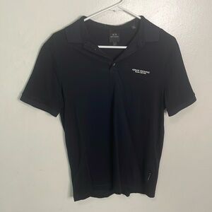 Black armani shirt